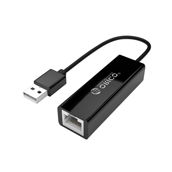 Orico RJ45 to USB 2.0 100 Mbps Siyah Dönüştürücü Adaptör