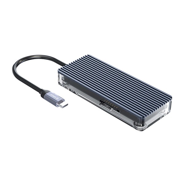 Orico 6 Portlu USB 3.0 HDMI 4K 30 Hz TF/SD Gri Kart Okuyucu Çoklayıcı Hub