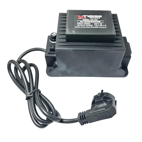 Mervesan MS-500 500 W 220V-110V AC-AC Dönüştürücü Konvertör