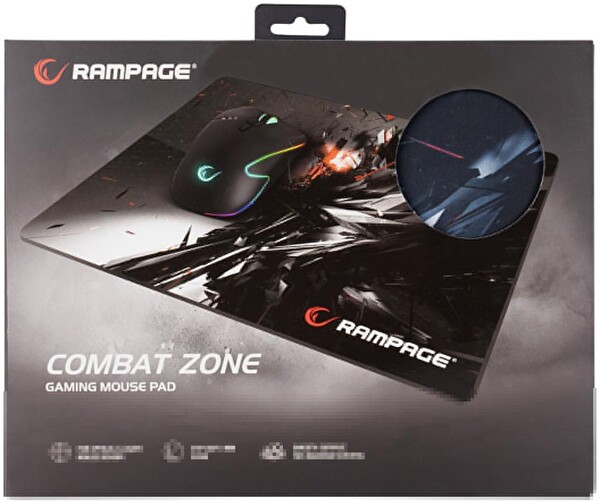 Rampage Combat Zone 270x350x3 MM Oyuncu Mouse Pad