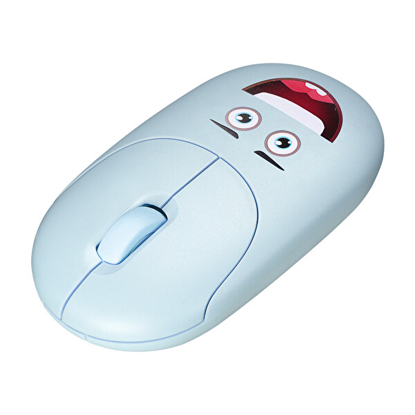 Everest SM-26 Fashion 2.4 GHz Özel Tasarım Modelli Mavi Kablosuz Mouse