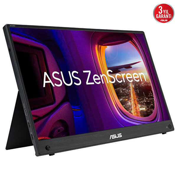 Asus Asus ZenScreen MB16AHG 15.6" 3 ms 144 Hz IPS FHD FreeSync Premium Taşınabilir USB Monitör