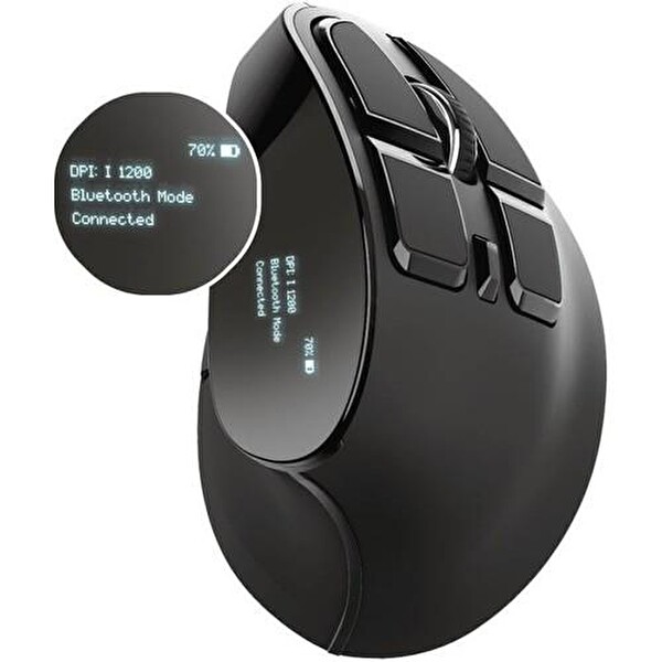 Trust 23731 Şarj Edilebilir Kablosuz Ergonomik Mouse