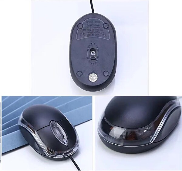 Hadron HDX3251 (5601) USB Ledli Kablolu Mouse