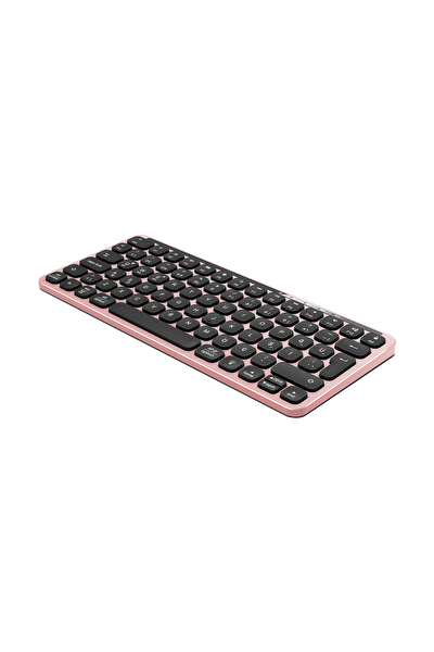 Pusat Business Pro Mini Bluetooth Kablosuz Klavye Rose Gold