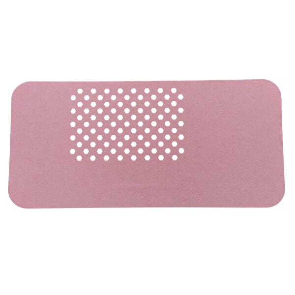 Next Craft Keçe Bilgisayar Mouse Pad Masa Üstü Düzenleyici Mat 70x32 CM Açık Pembe