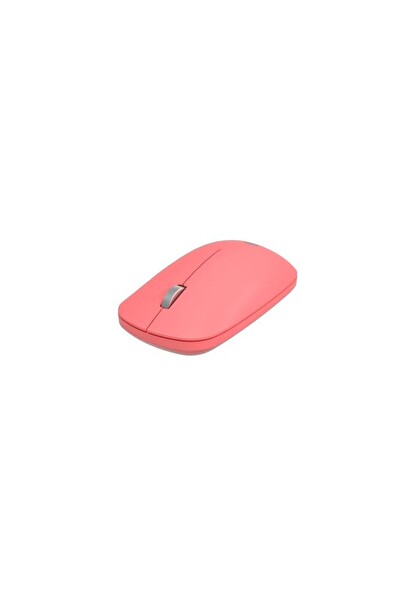 Lenovo Lecoo WS214 Kablosuz 1200 DPI 3 Tuşlu Optik Mouse Pembe