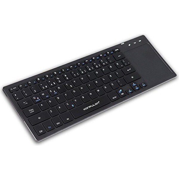 Konfulon V7 Bluetooth 5.0 Türkçe Q Klavye Touch Padli