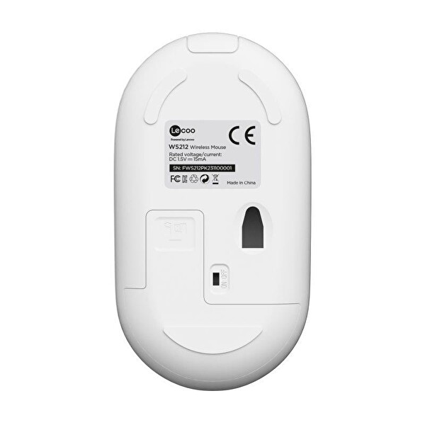 Lenovo Lecoo WS212 Kablosuz Mouse Beyaz ve Pembe