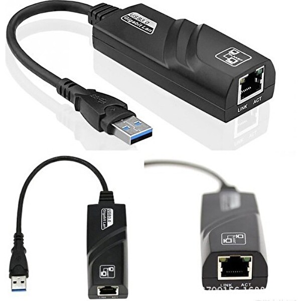 Daytona CF13 USB 3.0 Ethernet Lan Ağ Adaptör RJ45 Çevirici