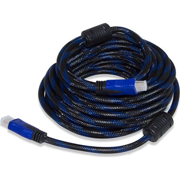 Qport HDMI to HDMI 10 M Altın Uçlu Kablo Q-HDMI10