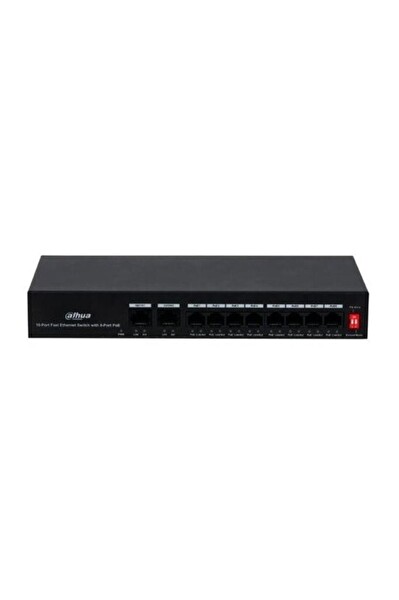 Dahua PFS3010-8ET-65 8 Port PoE (65W) 10/100Mbps 2FE Uplink Switch