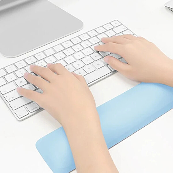 Daytona SB-2 Ergonomik Klavye Mouse Bilek Desteği Ofis Oyun Kullanımına Uyumlu Mavi