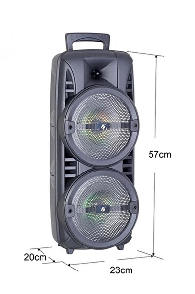 Torima KTS-1745 8 inch* 2 Bluetooth Hoparlör