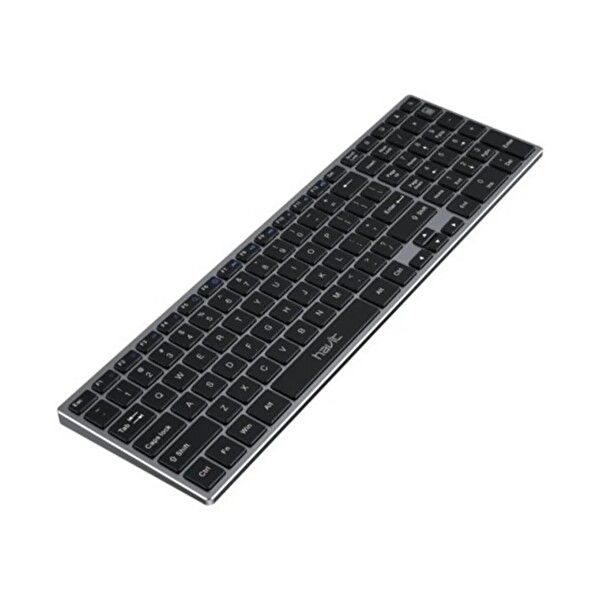 Havit KB263BT Kablosuz Bluetooth Klavye Uzay Grisi