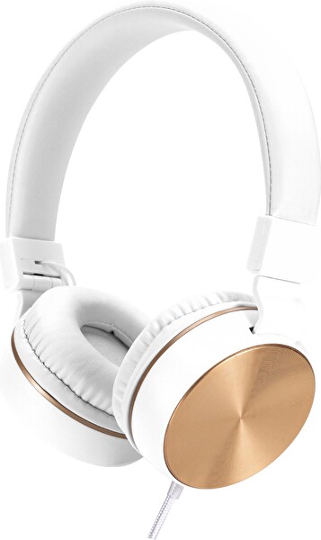 HP DHH-1206-WT Katlanabilir Beyaz Kablolu Kulaklık