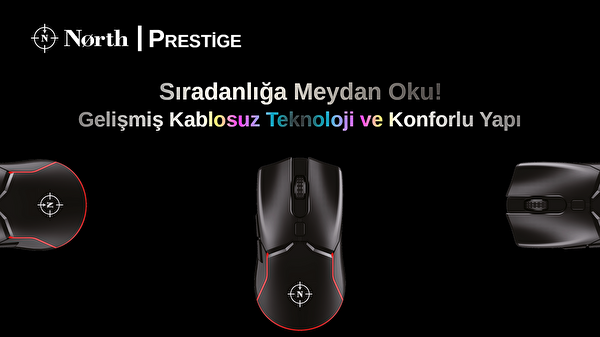 North Prestige Kablosuz Gaming Oyuncu Mouse