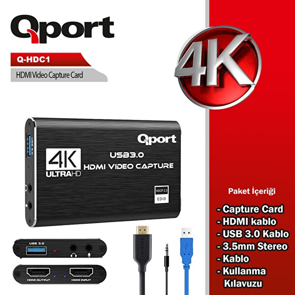 Qport Q-HDC1 HDMI Capture Kart