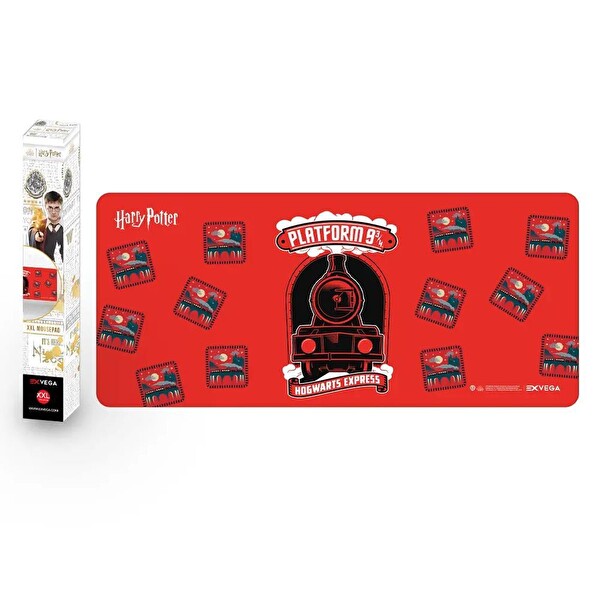 Exvega Harry Potter Hogwarts Express Platform 9 Kırmızı XXL Mouse Pad (90×40)