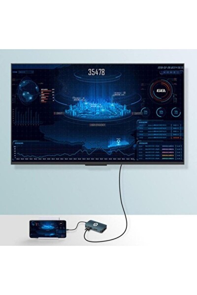 HP DHC-CT200 USB C to HDMI VGA DP Dönüştürücü Adaptör
