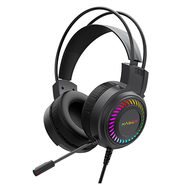 Xaser XS-KJJ485 5IN1 Rainbow Aydınlatmalı USB Gaming Combo Q Klavye - Kulaklık - Mouse - RGB Mouse Pad - Speakers