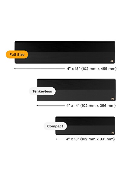 Glorious Ergonomik %100 Full Size Ahşap Bilek Desteği