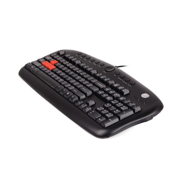 A4-Tech KB-28G Kablolu USB Q Klavye Siyah