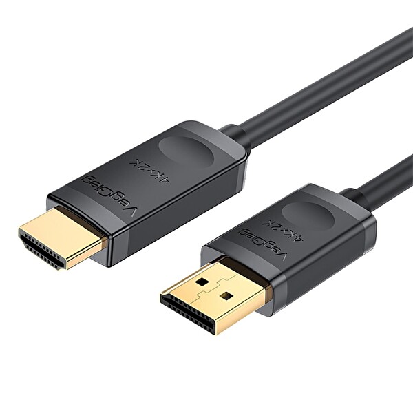 VegGieg 4K 30Hz DisplayPort to HDMI Dönüştürücü Kablo 3 Metre Z605