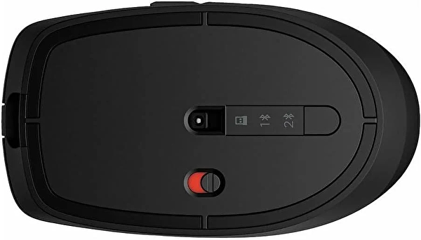 HP 710 Programlanabilir Şarj Edilebilir Sessiz Bluetooth Kablosuz Mouse Siyah 6E6F2AA