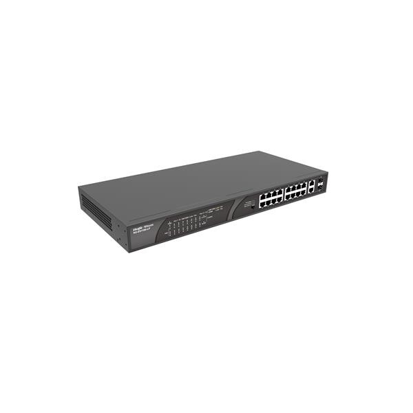 Ruijie Reyee RG-ES118S-LP 16 Port 10/100 PoE 2XCombo Uplink (120W) Rack Mount Switch