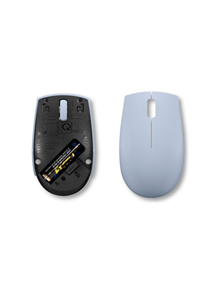 Lenovo 300 Wireless Compact Mavi Mouse