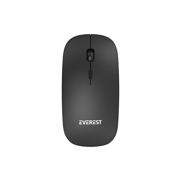 Everest SM-12 Kablosuz Mouse Slim Siyah