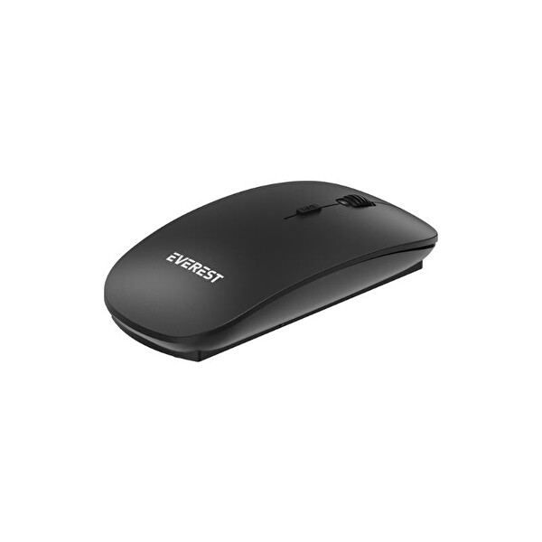 Everest SM-12 Kablosuz Mouse Slim Siyah