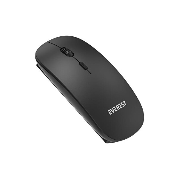 Everest SM-12 Kablosuz Mouse Slim Siyah