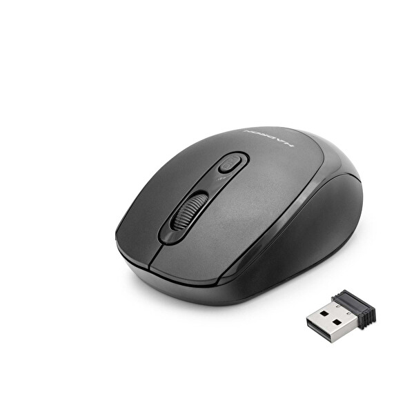 Hadron HDX3406-S 1600DPI 2.4Ghz USB Kablosuz Mouse - Siyah