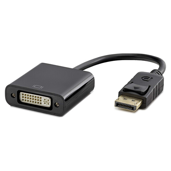 Hadron HDX7772 DisplayPort (M) - DVI (F) 24+5 Dönüştürücü Adaptör - Siyah