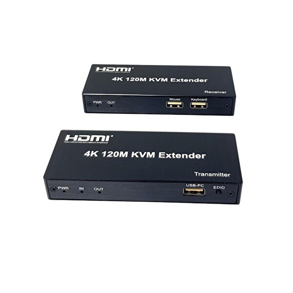 Novacom 4K 120Metre HDMI-USB-IR To Cat6 KVM Extender
