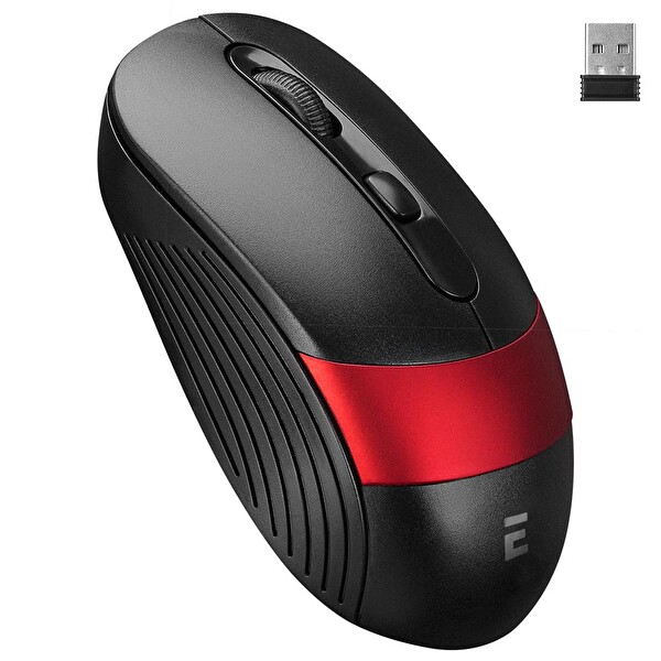 Everest SM-18 USB Siyah-Kırmızı 2.4Ghz Optik Kablosuz Mouse