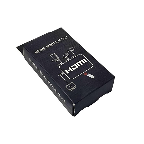 Novacom NVC-HDSW3N Kumandalı 3×1 HDMI Switch