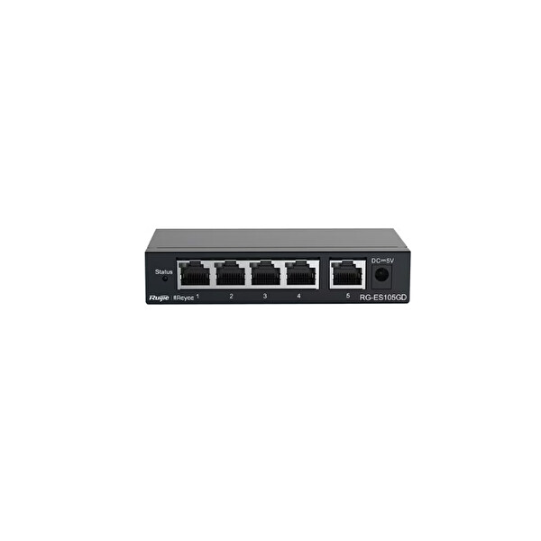 Ruijie Reyee 5 Port RG-ES105D 10/100 Yönetilemez Çelik Kasa Switch