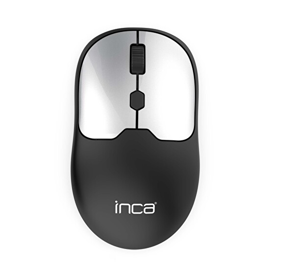 Inca IWS-599 Kablosuz Multimedya Süper Konforlu Çift Alıcılı USB & Type-C Klavye ve Mouse Seti