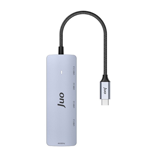 Juo Type-C 5Gbps 100W 4K 60Hz HDMI USB 3.2 Çoklayıcı Hub JHB51