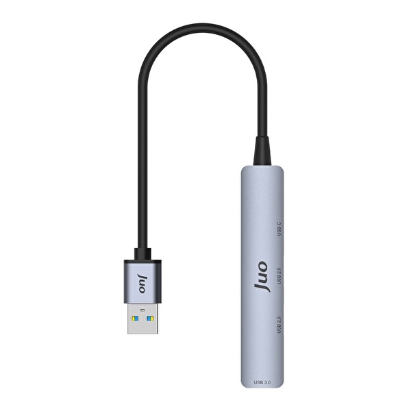 Juo USB-A 4 Portlu USB 3.0 / USB 2.0 Çoklayıcı Dönüştürücü Hub JHB20A