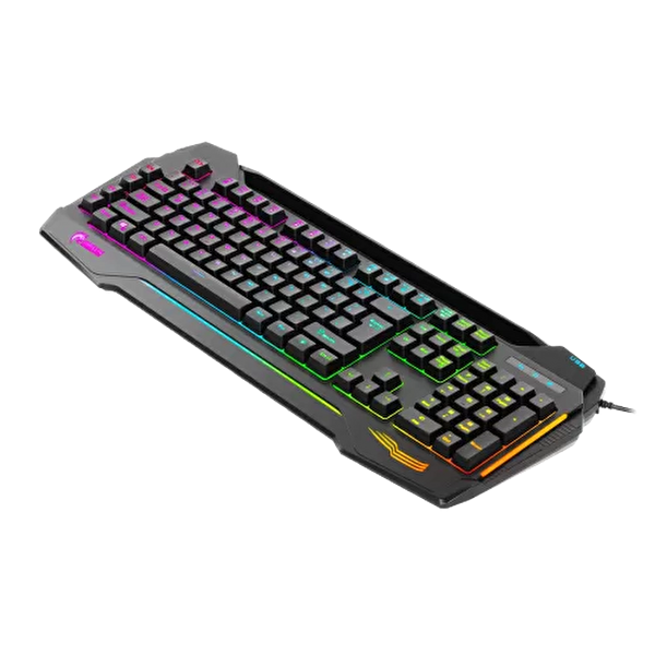 Green Klavye GK702-RGB Black Kablolu Multimedya Q TR