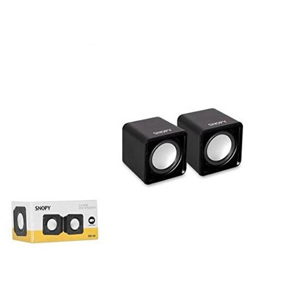 Snopy SN-66 1+1 USB Siyah Hoparlör