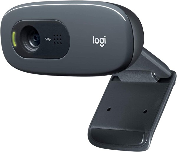 Logitech C270 HD 720p Mikrofonlu Webcam Siyah