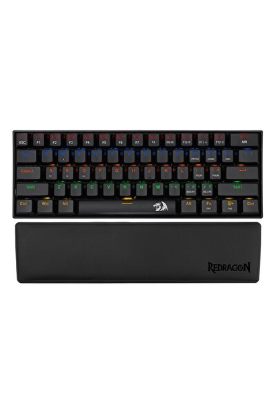 Redragon P035 Meteor S 29 cm x 7 cm Ergonomik Klavye Bilek Desteği 20 mm