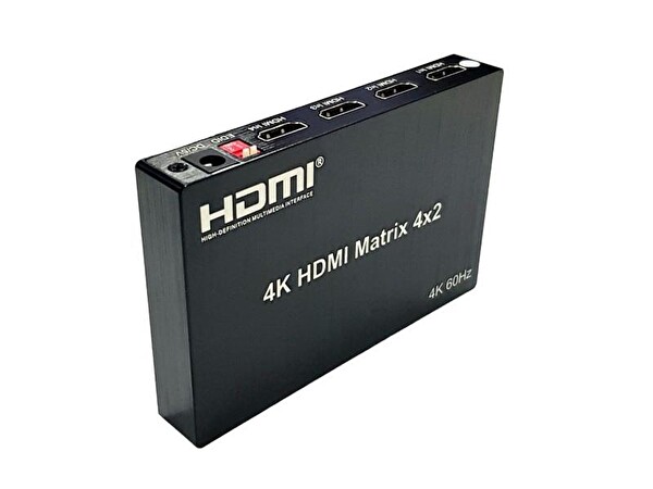 Novacom NVC-HDMX4 4x2 HDMI Matrix 4K 60Hz