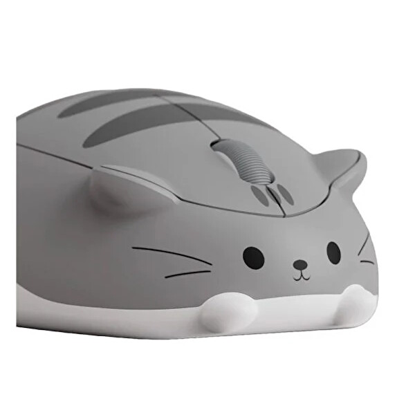 Akko x Waigua Cat Grey Mimo Kablosuz Simetrik Mouse