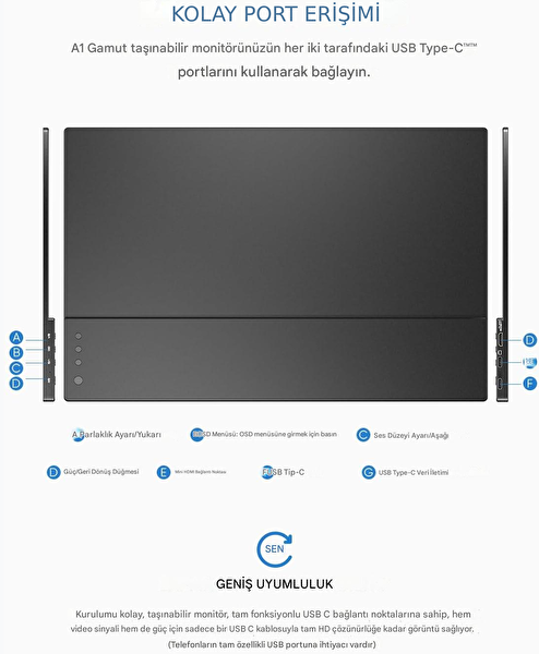 Arzopa A1 Gamut 15.6